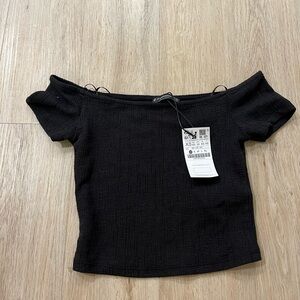 Stradivarius off shoulder top